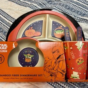Baby Toddler Star Wars Bamboo Fiber Dinnerware 5pc Set